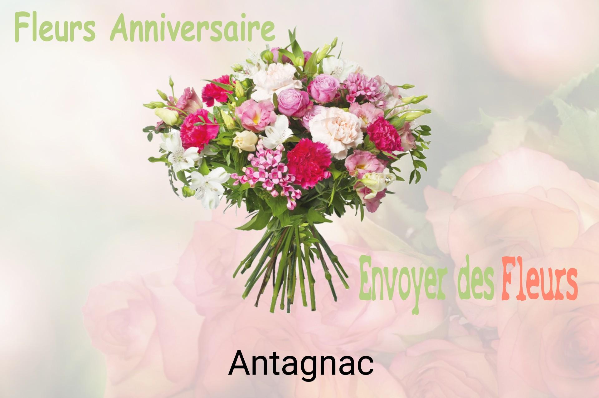 Bouquet de fleurs d’anniversaire livré à Antagnac