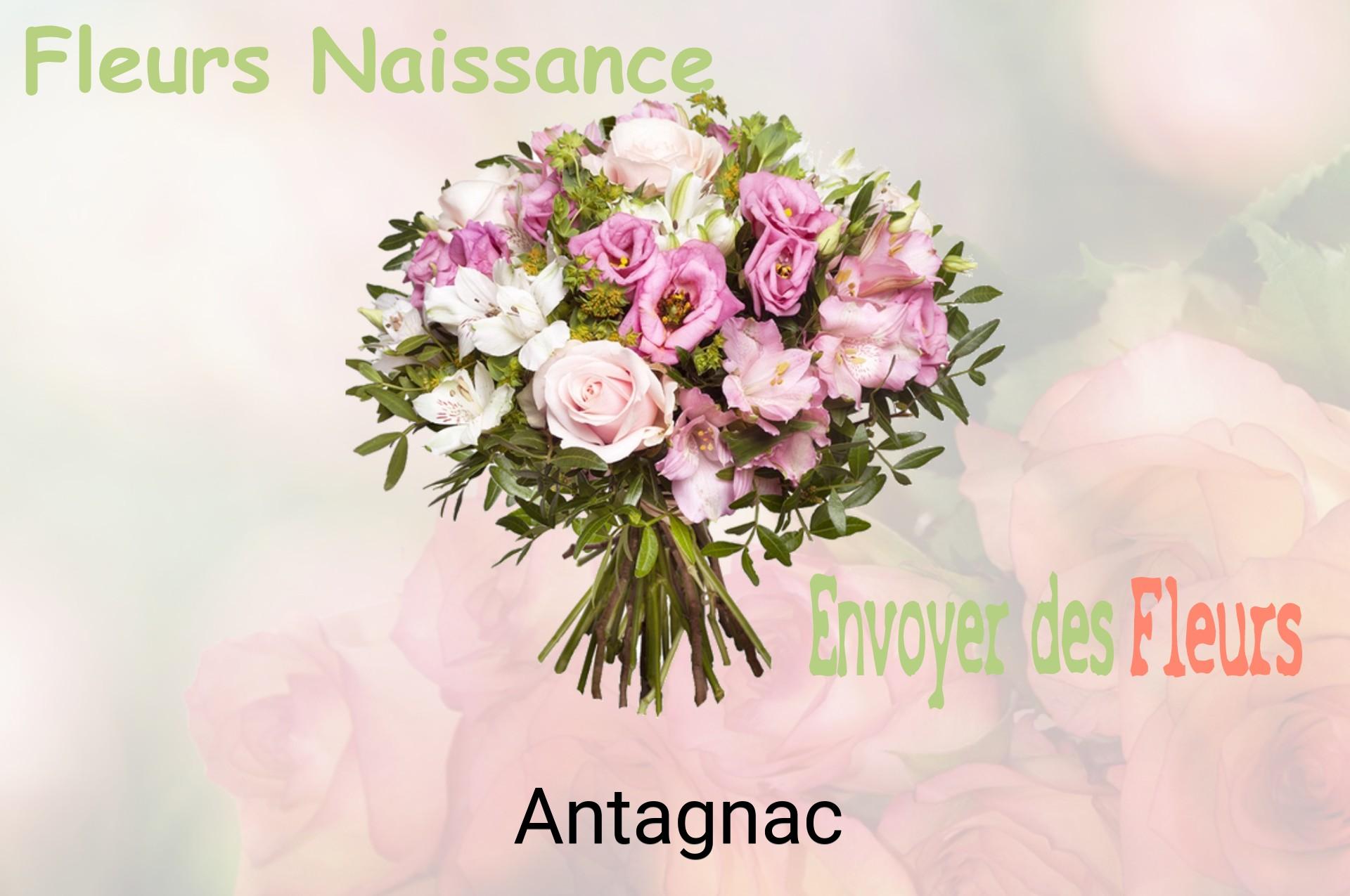 Bouquet de fleurs de naissance livré à Antagnac